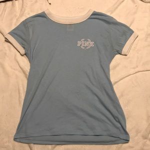 Baby Blue PINK tee.